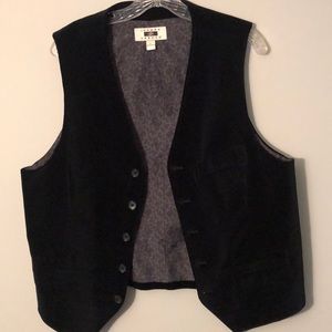 Men’s sued vest
